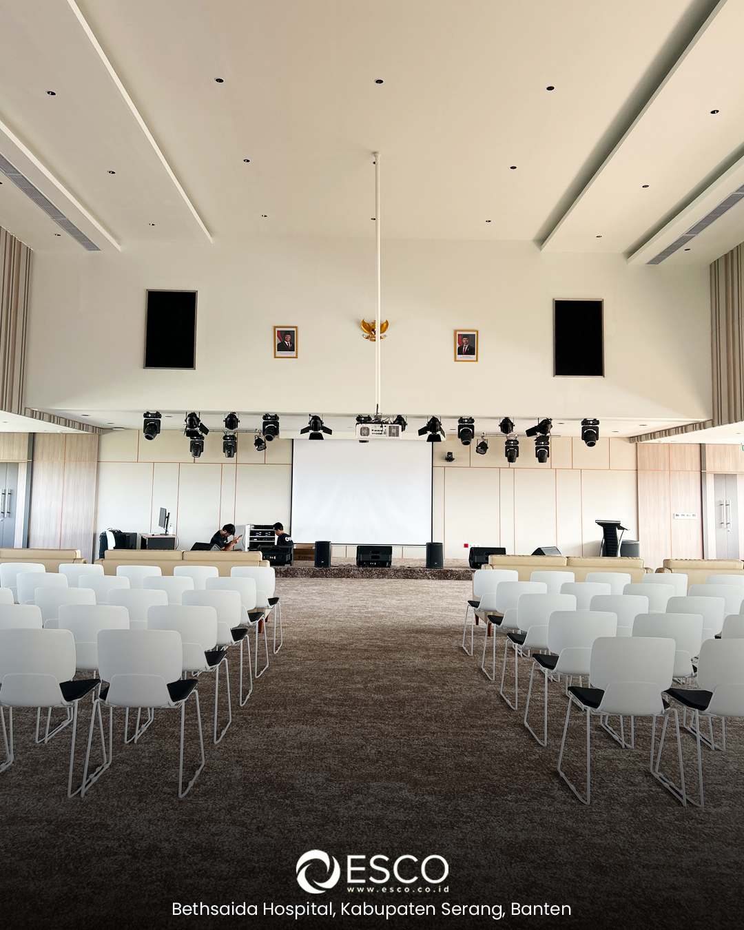 Auditorium Audio Visual Systems bethsaida hospital kabupaten serang banten9.webp