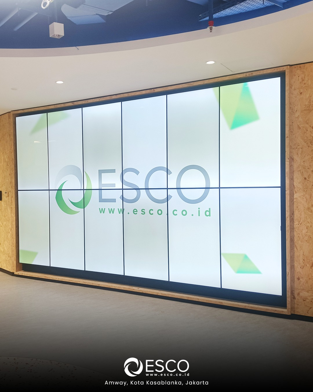 Videotron and LED Wall Systems amway kota kasablanka jakarta.webp