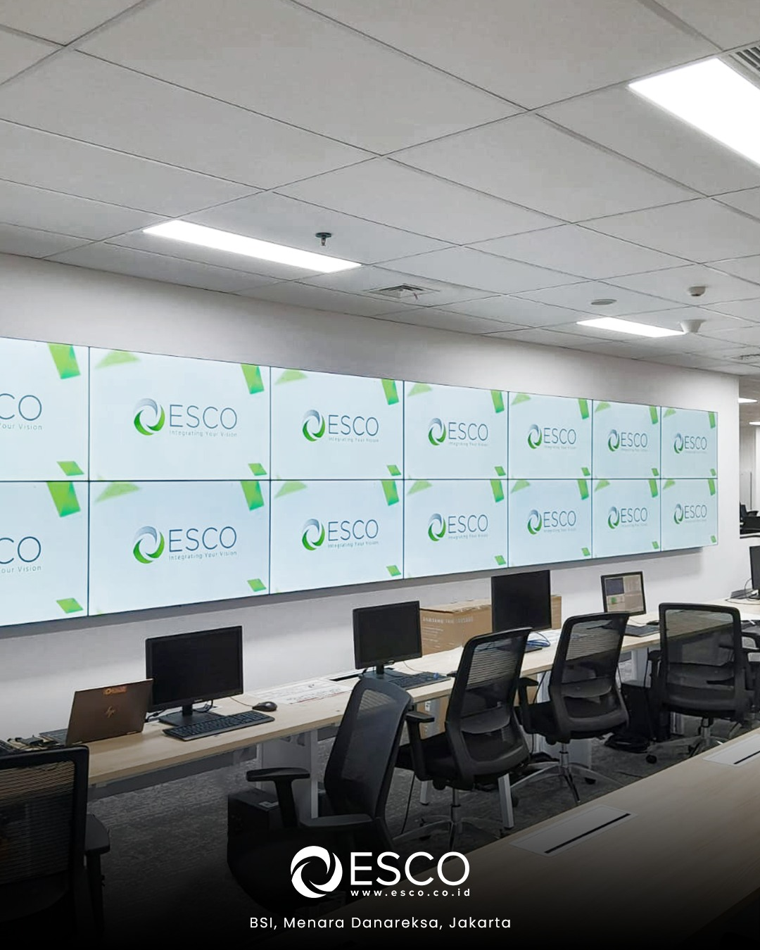 Videotron and LED Wall Systems bsi menara danareksa jakarta.webp